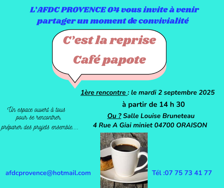 La rentrée de l'AFDC