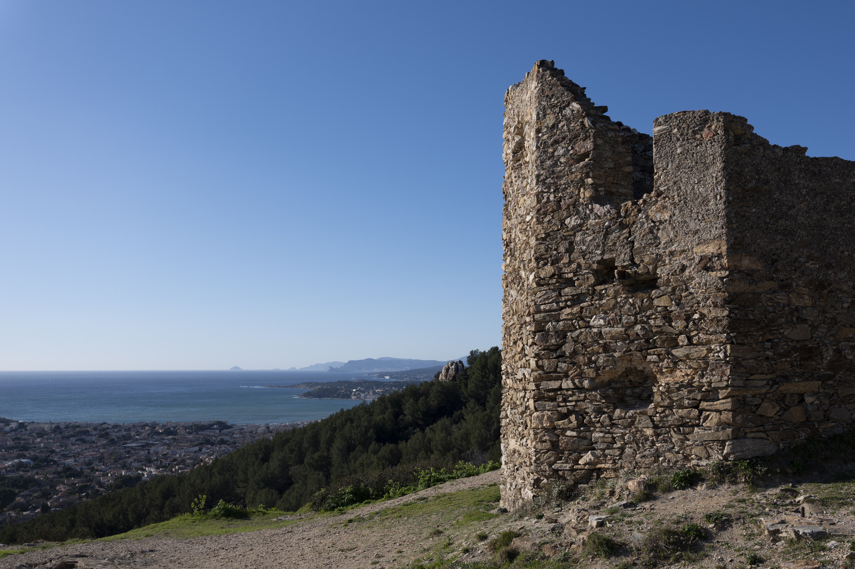 View from Collegiale Saint-Pierre (Six-Fours-les-Plages