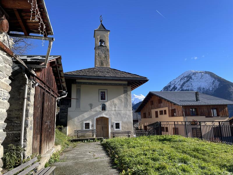 Chapelle Tincave sur la boucle des hameaux - Bozel