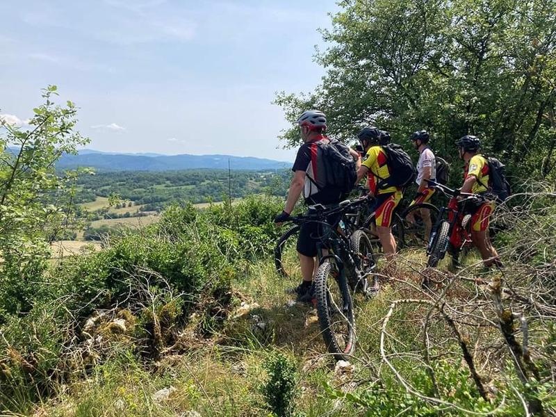 Circuit VTT n°30 (noir) - Monts de Corveissiat - Belvédère d'Echazeaux_Cize