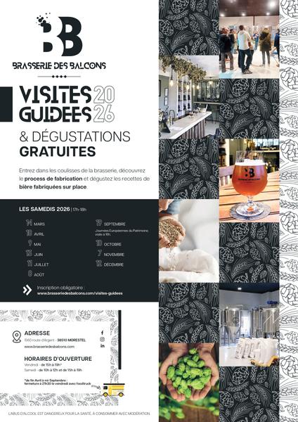 Visite commentée de la Brasserie des Balcons et dégustations_Morestel