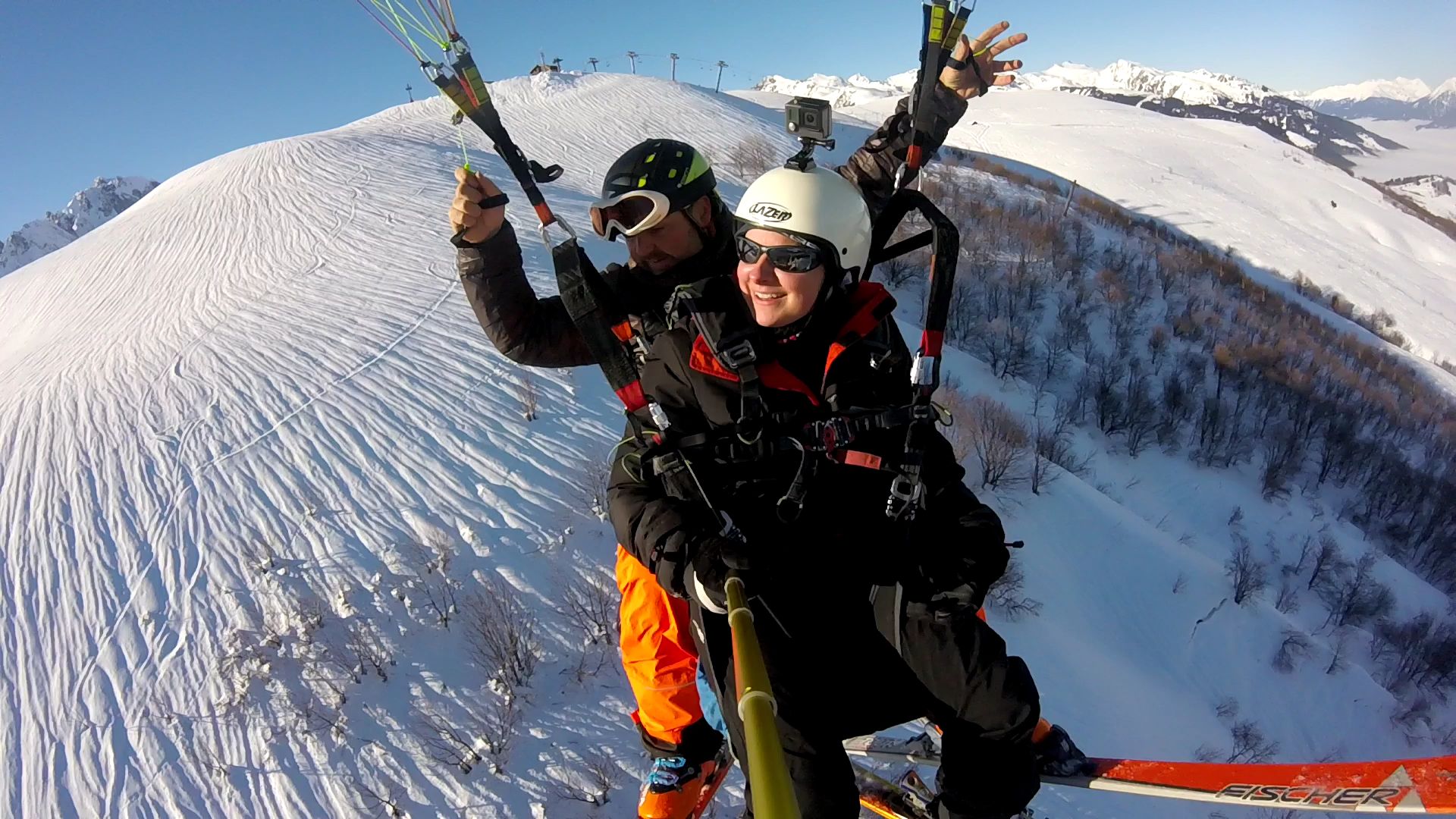 Baptême de parapente
