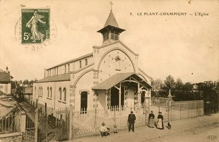 Illustration de l'église de Champigny 