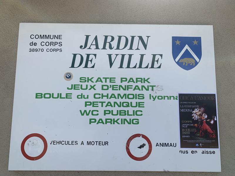 Aire de jeux - Corps - Jardin de ville