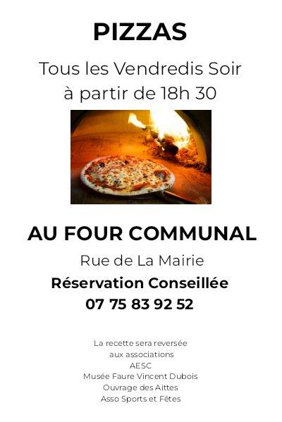 Soirée pizzas au Four Communal