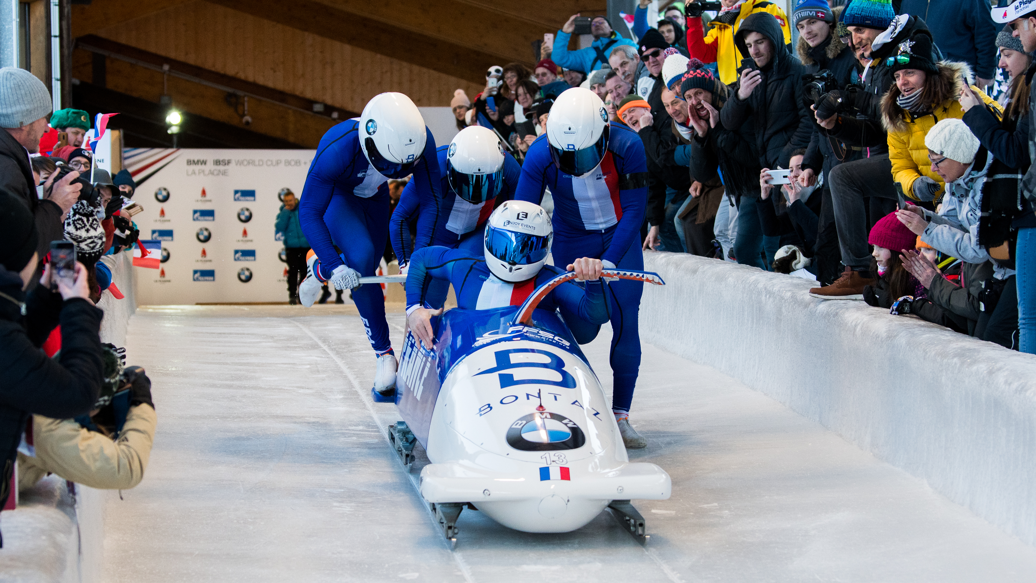 4-man bob at the start