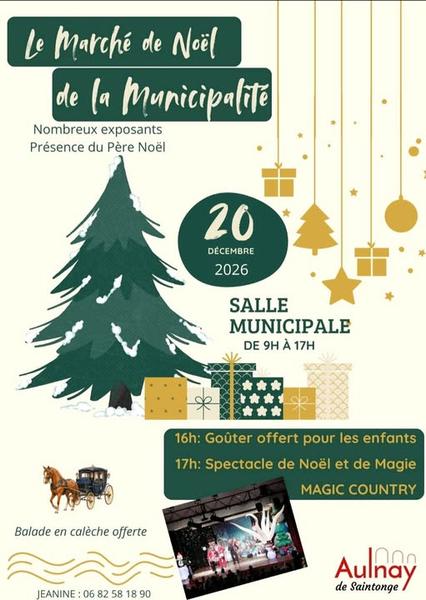 Marché de Noël - Aulnay-de-Saintonge