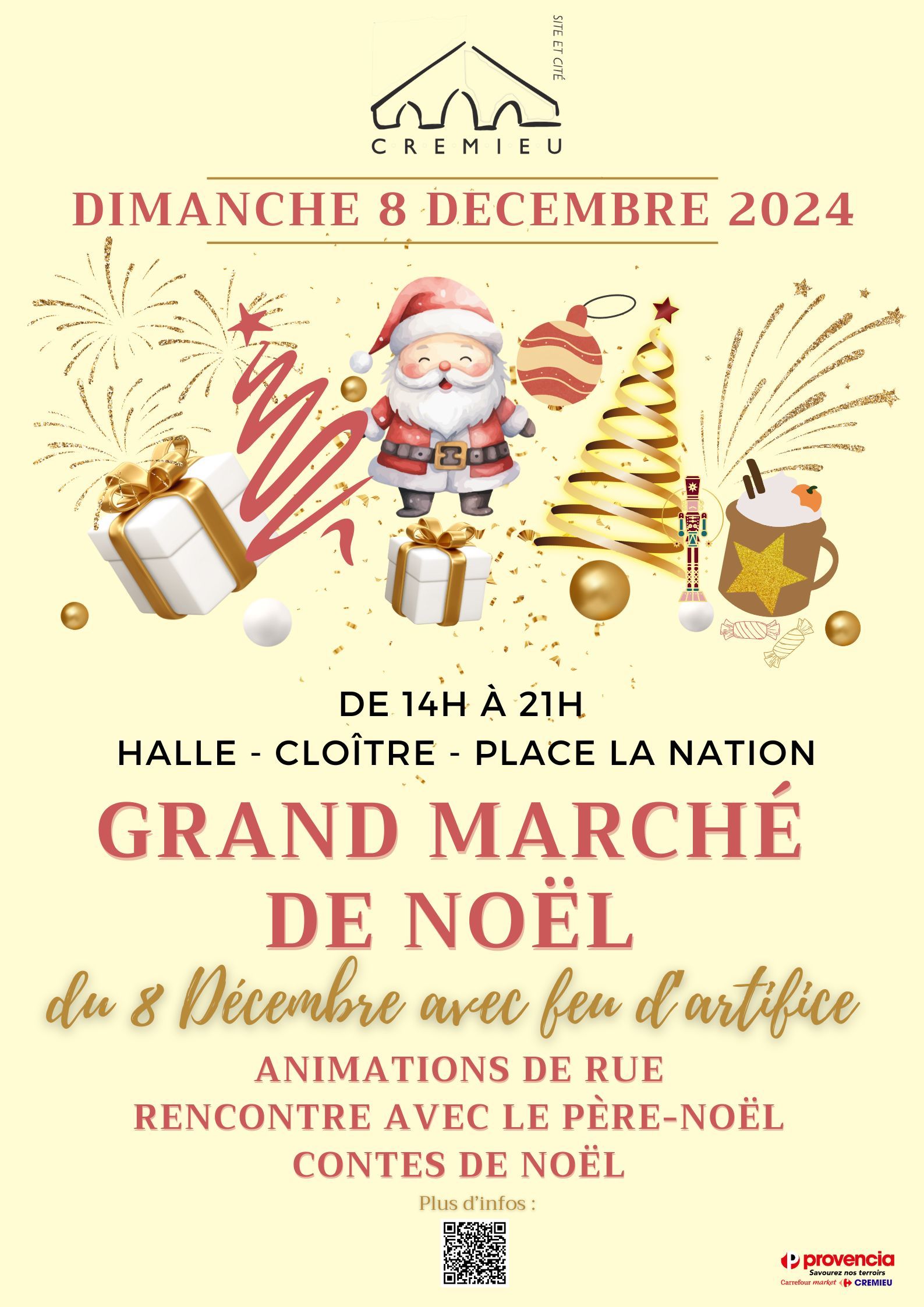 27e Marché de Noël et Illuminations de Crémieu_Balcons du Dauphiné