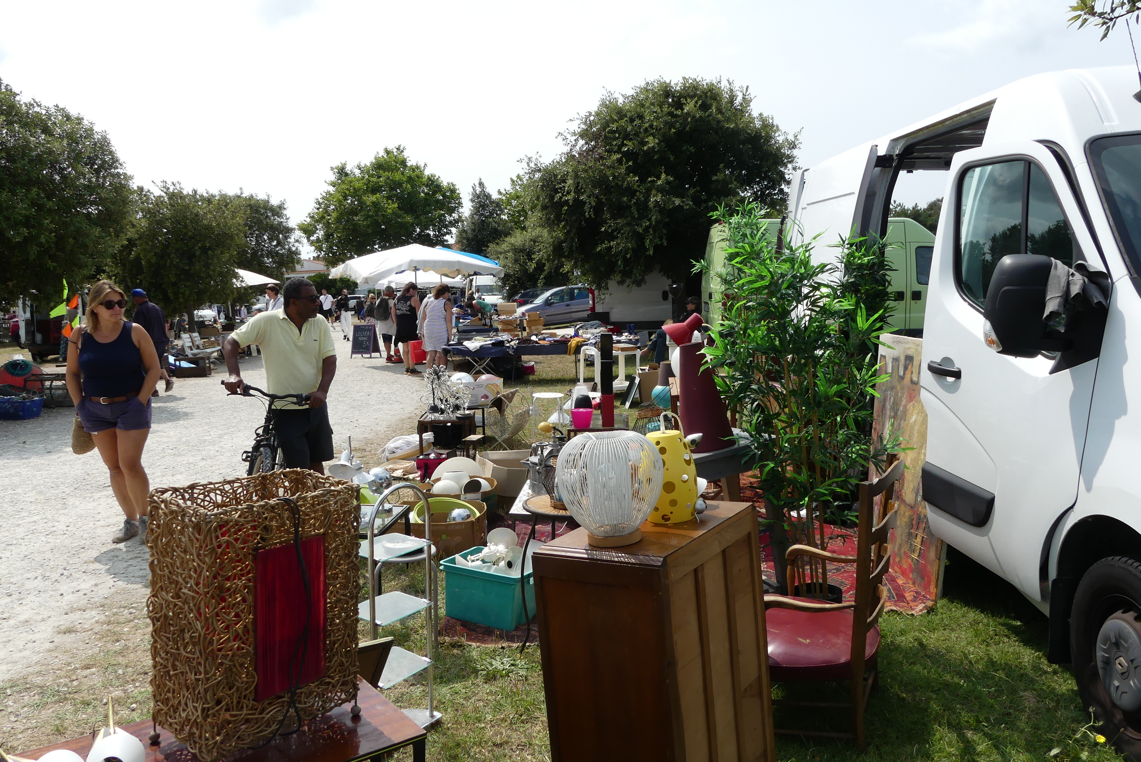 La brocante de juillet