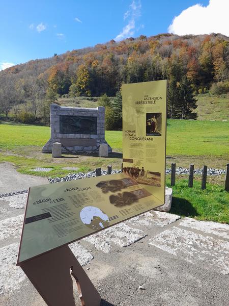 Sentier thématique - Napoléon_Laffrey