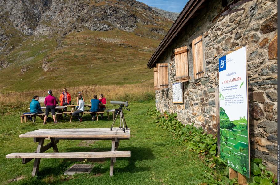 Envie d'échanger avec un agent du Parc national de la Vanoise au refuge de la Martin ?