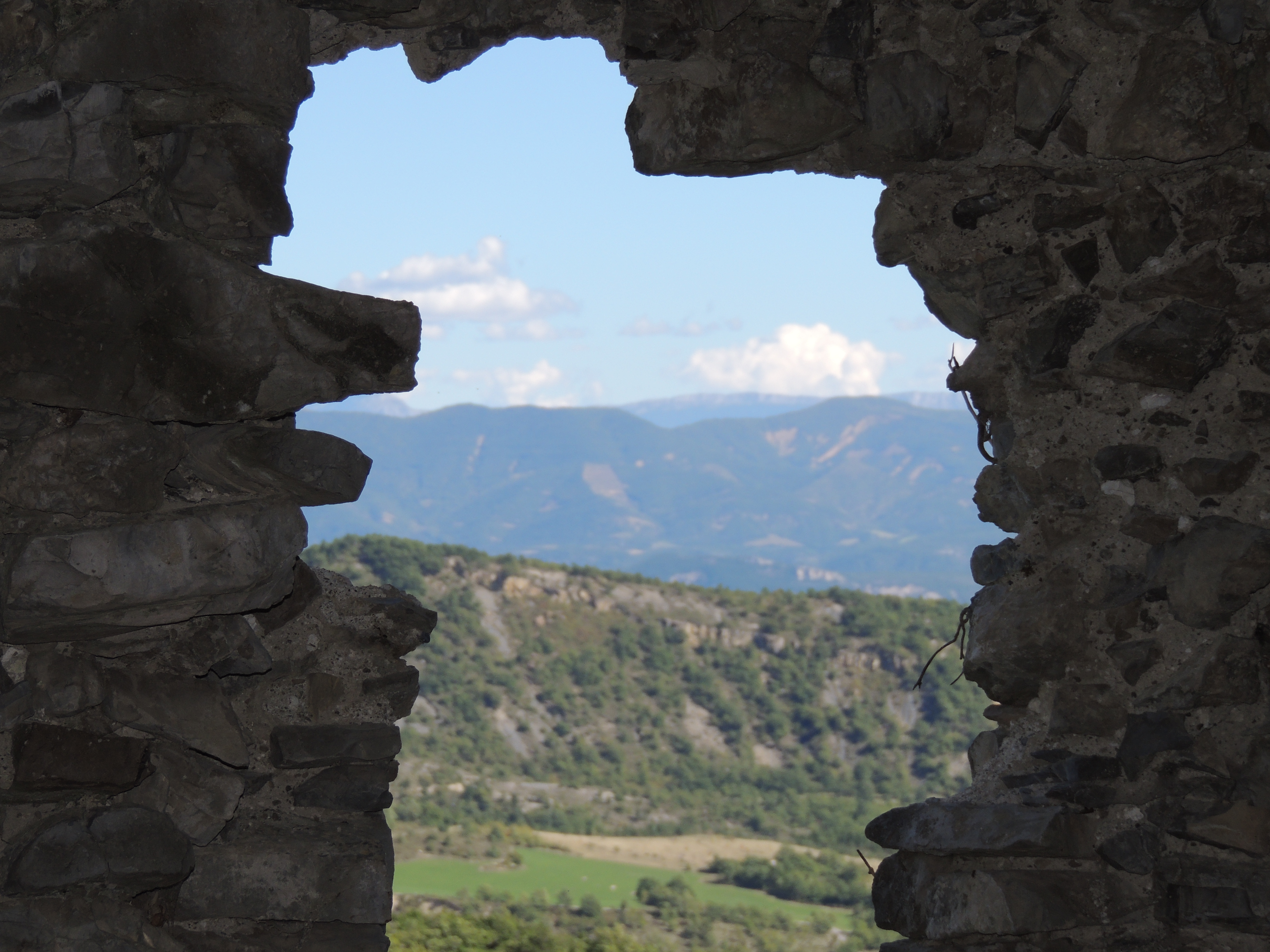 Vue du Vieux Noyers à Noyers sur Jabron