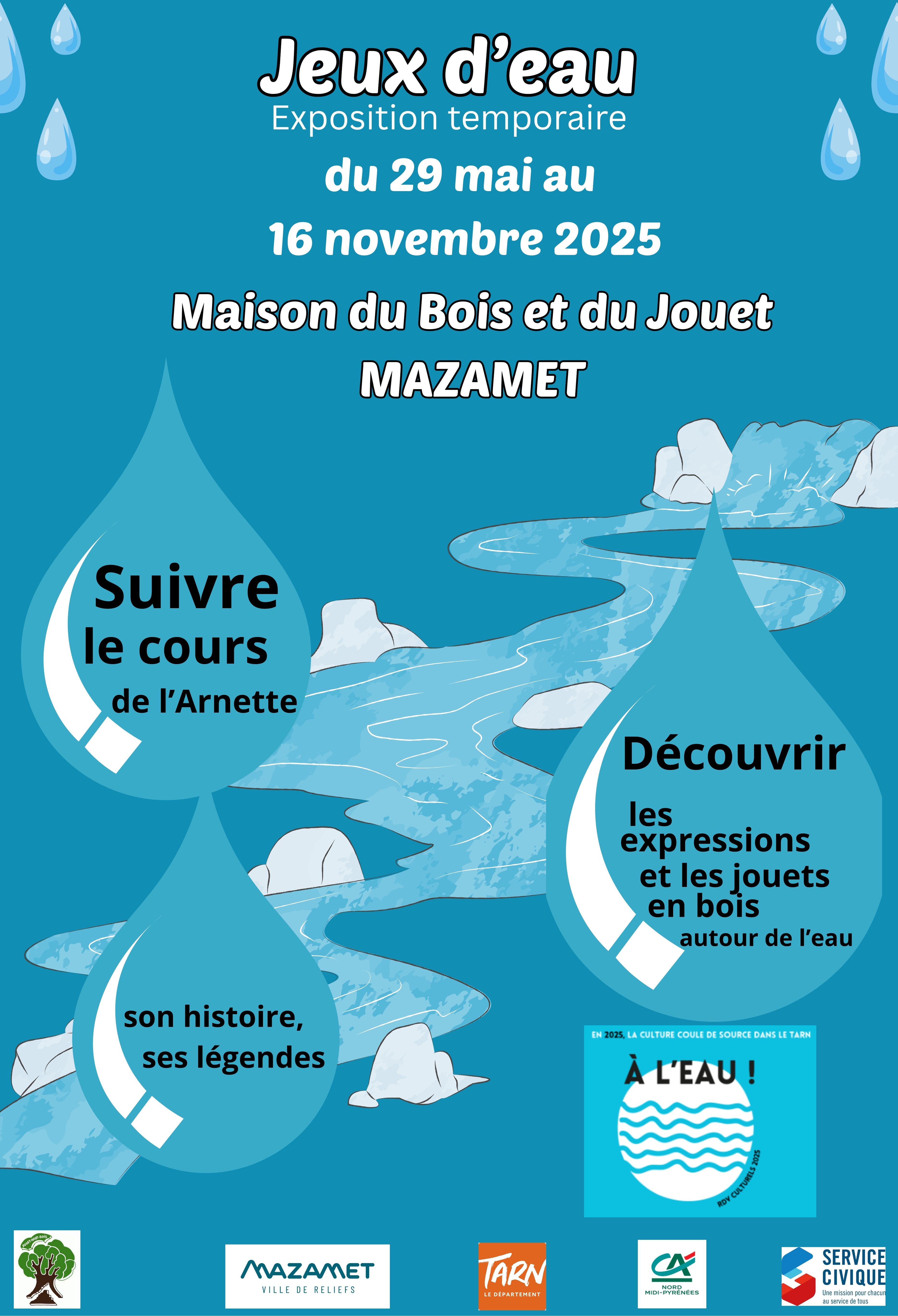 Jeux d'eaux affiche