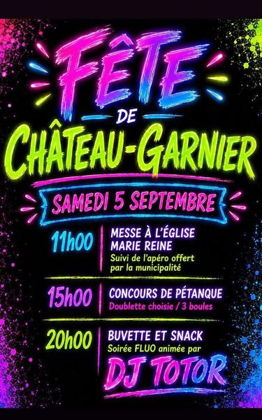 Fête patronale de Château-Garnier