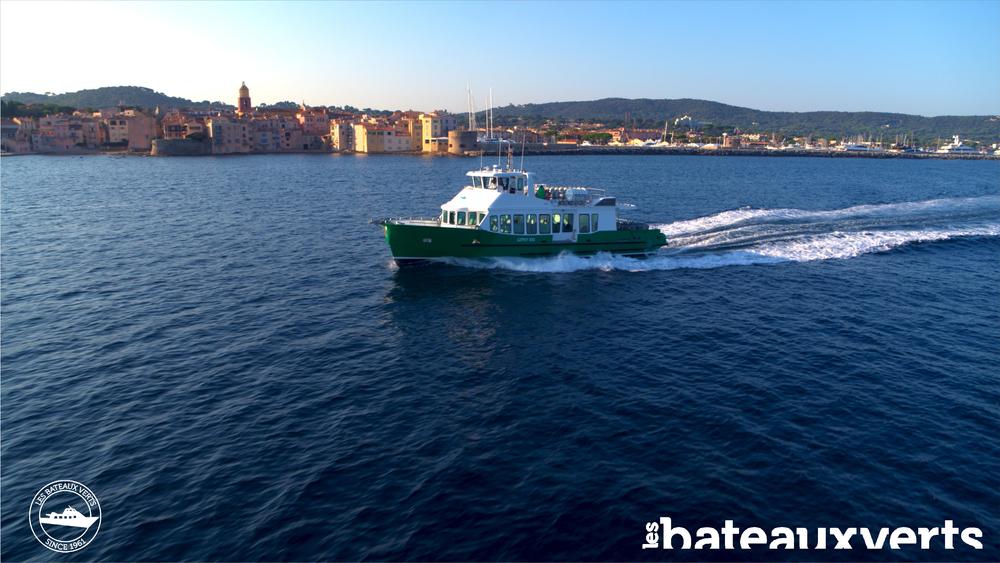 Les Bateaux Verts navettes les Issambres à Saint-Tropez