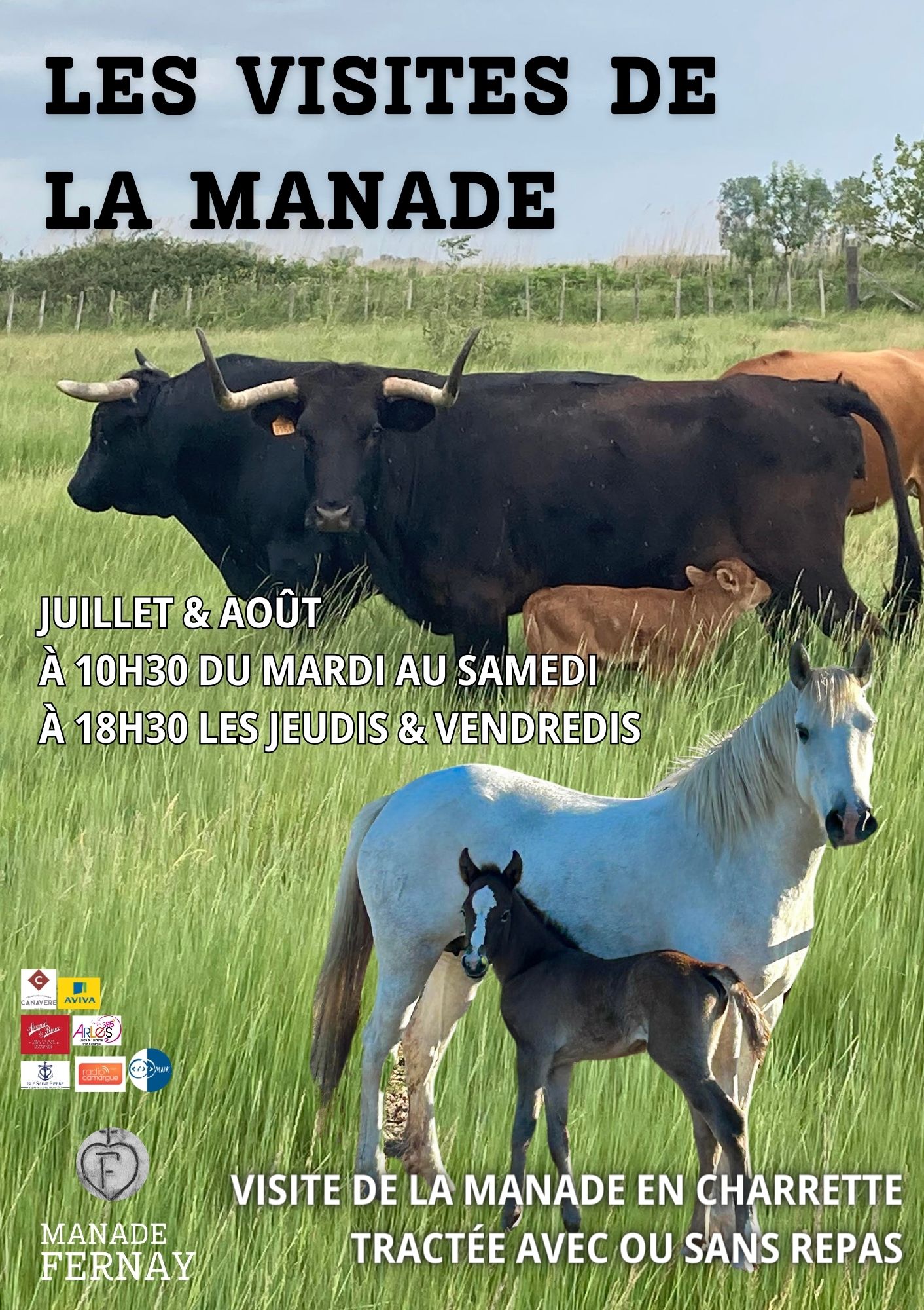 Les soirées à la manade Fernay