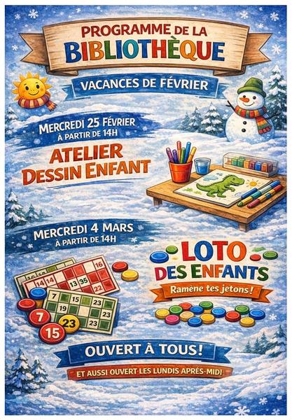 Atelier dessins enfant