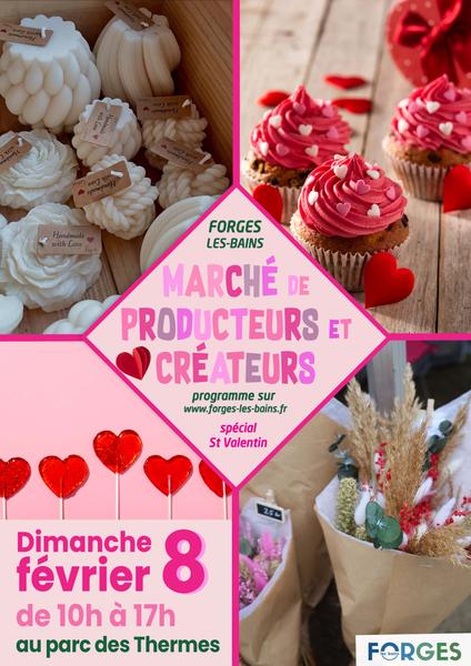 Marché des producteurs spécial « Saint-Valentin »
