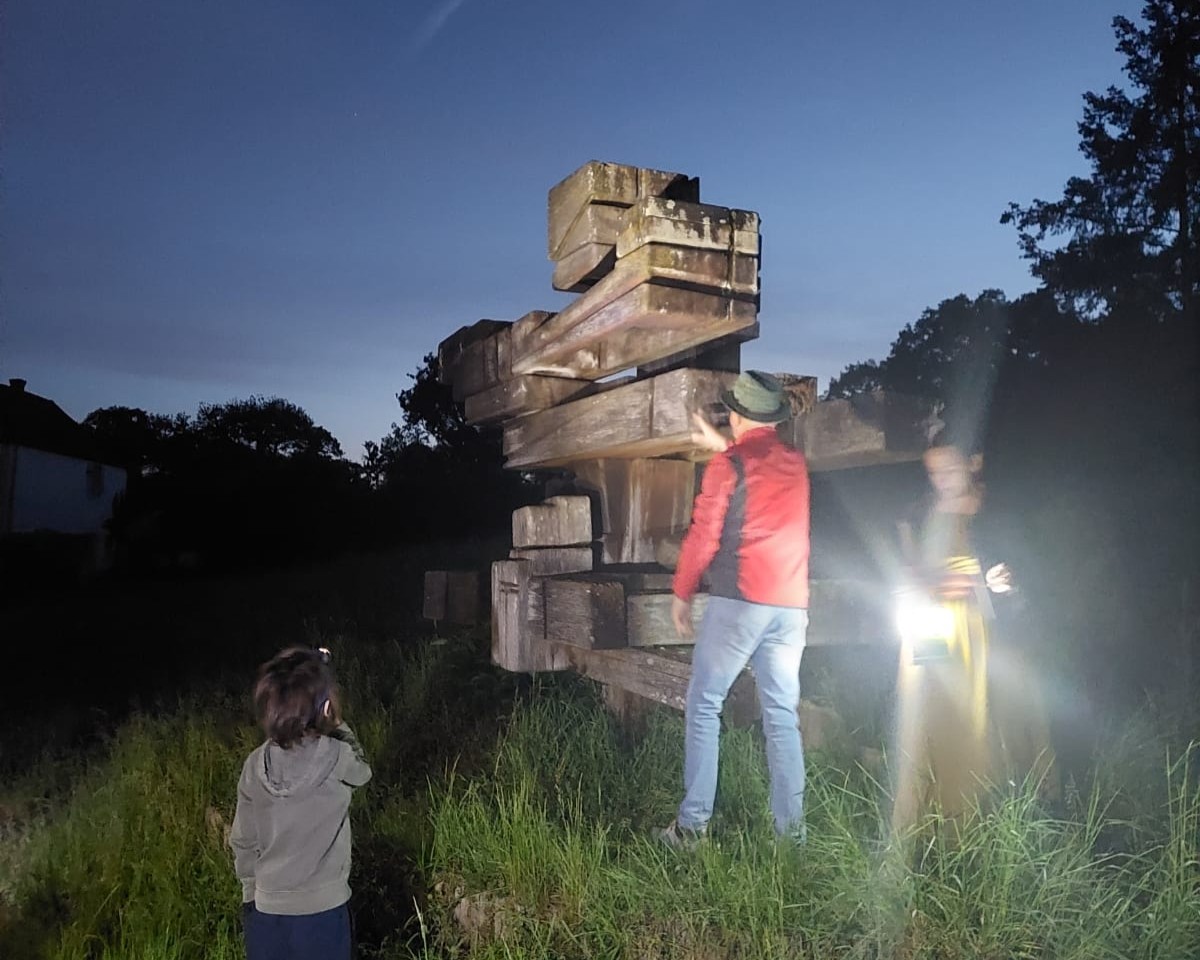 Visite guidu00e9e, u00ab Le parc de sculptures de la Faisanderie de Su00e9nart en nocturne u00bb_u00c9tiolles