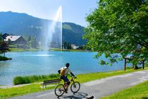 En vélo autour du lac de Vonnes