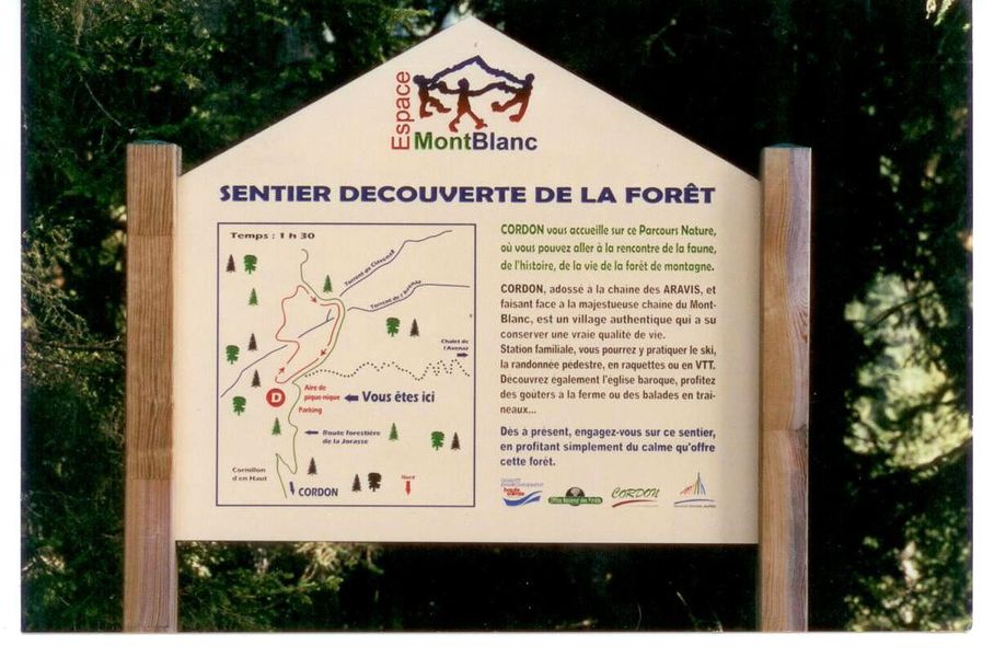 Sentier découverte de la forêt