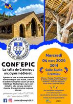 Conf'Epic : la halle de Crémieu_Balcons du Dauphiné