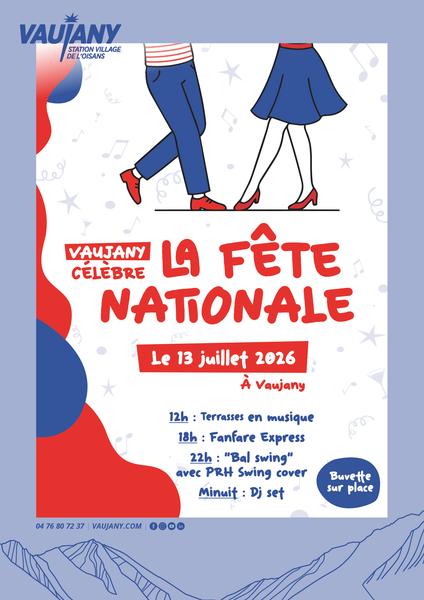 Vaujany en Fête pour la Fête Nationale