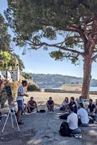 Cours d'apnée à Villefranche-sur-mer. 