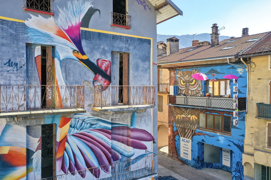 Parcours Street art Moûtiers