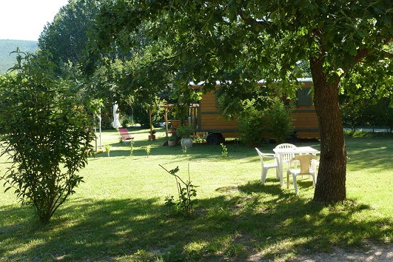 La Roulotte de Chambaillard - Jardin