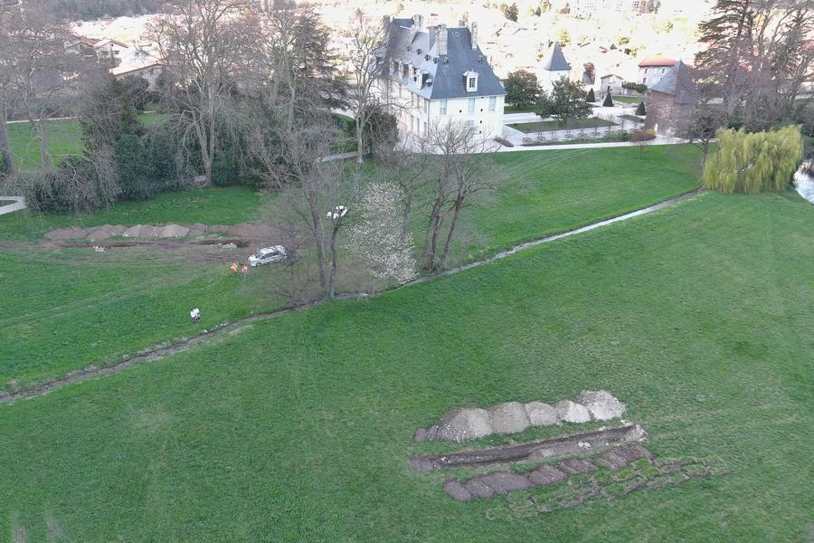 Un complexe monumental gallo-romain au Domaine de Sassenage