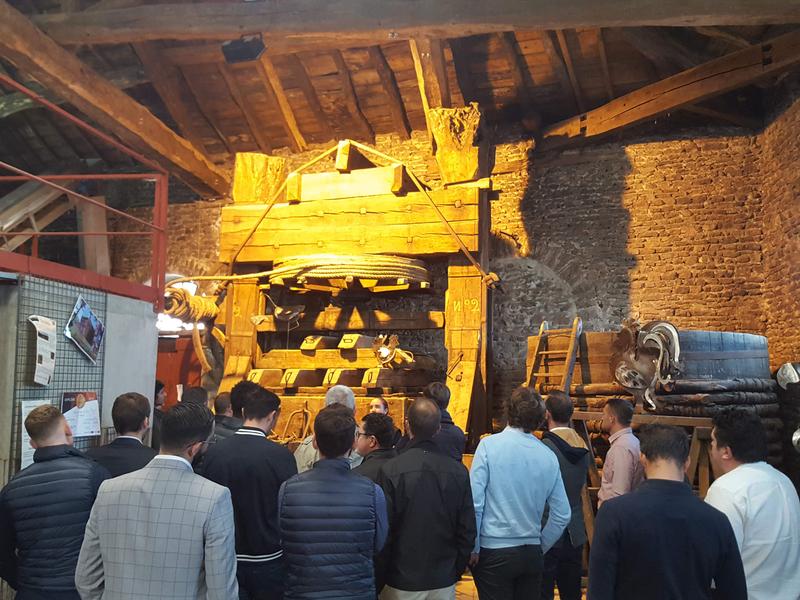 Visite du grand cuvage