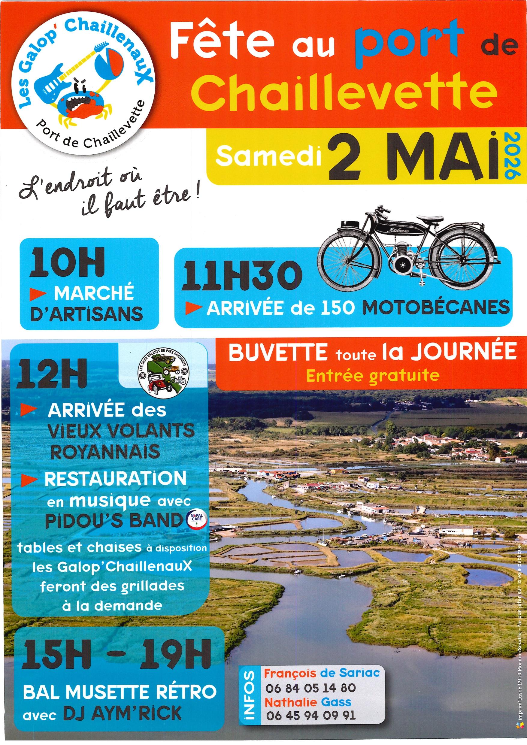 Fête au port de Chaillevette