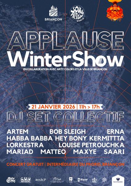 DJ Session by « Applause « - Sound of Altitude_Briançon - © @villedebriançon