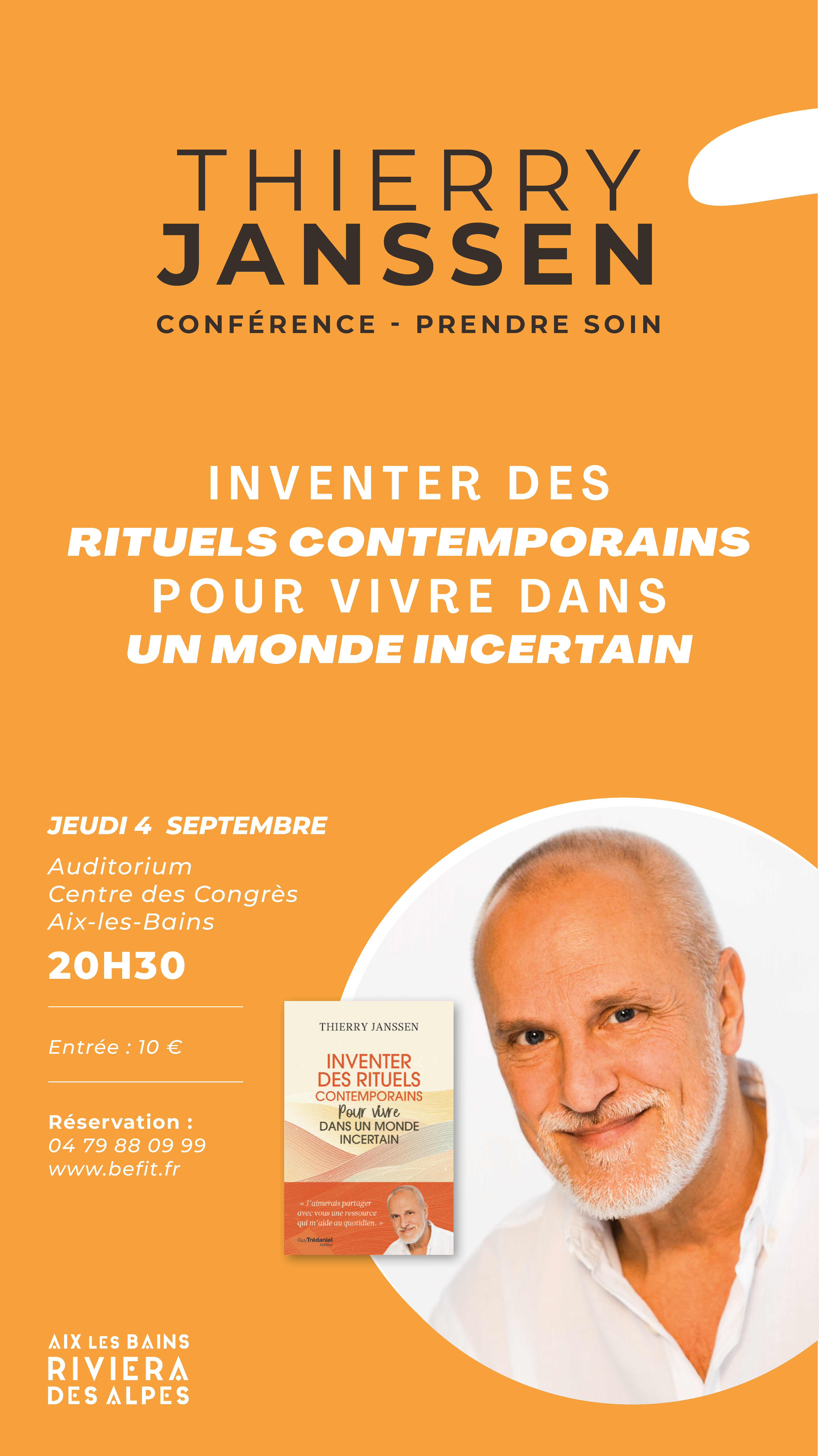 CONFERENCE: THIERRY JANSSEN - INVENTER DES RITUELS CONTEMPORAINS