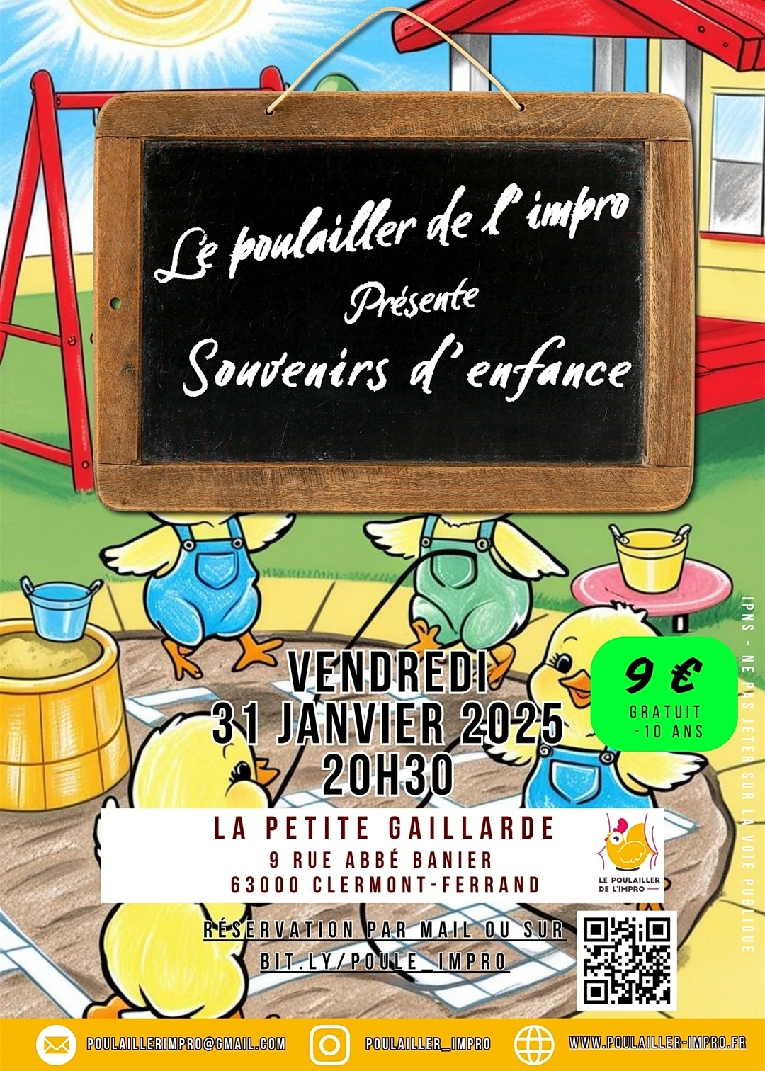 Spectacle d'improvisation | La Petite Gaillarde