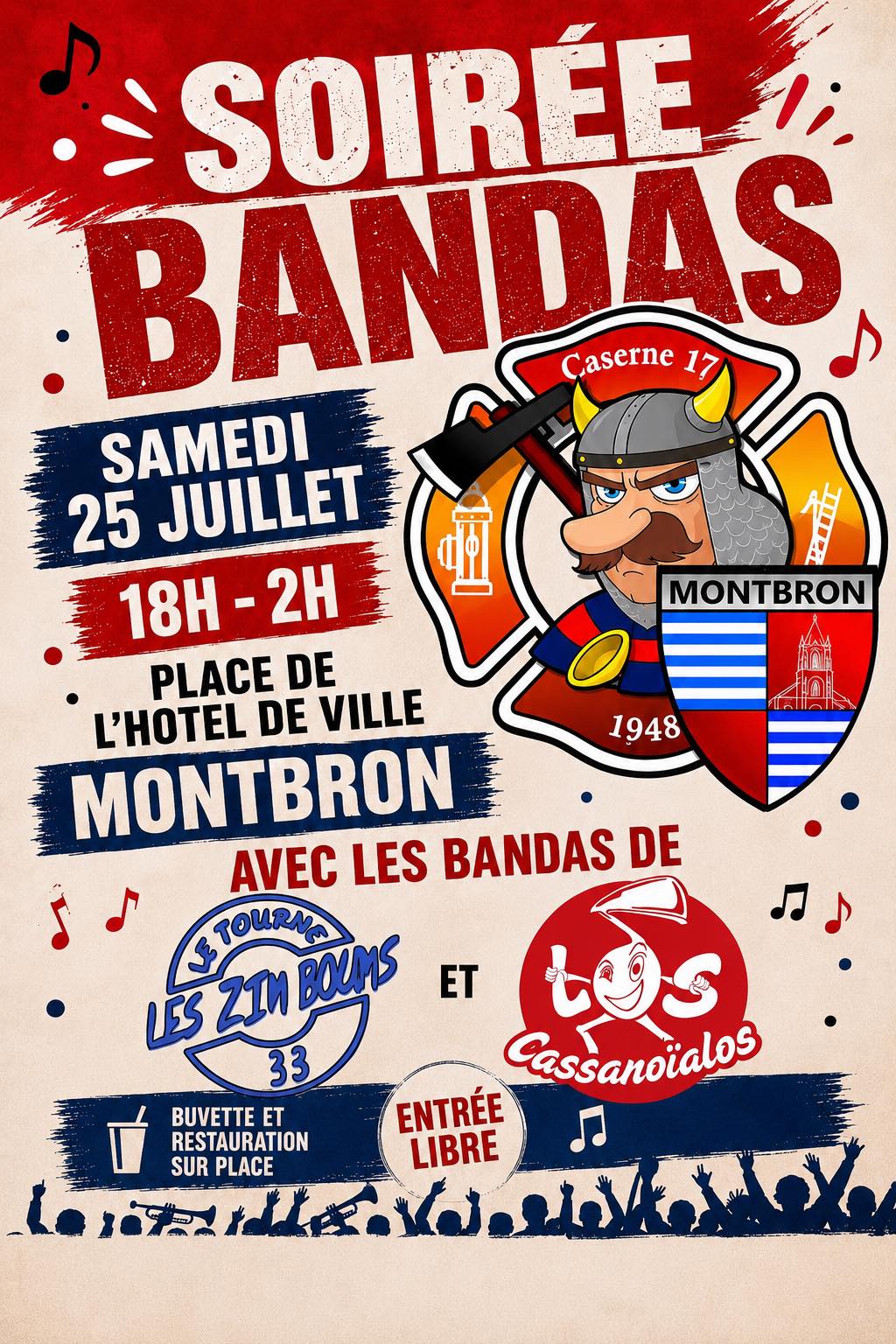 Soirée bandas