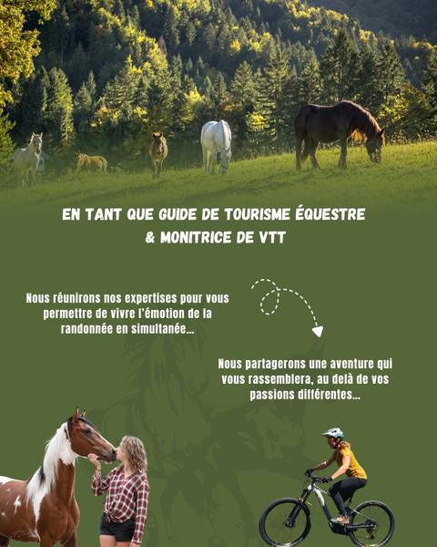 Trek Duo Passion VTTae et Equitation dans les Aravis_Le Grand-Bornand