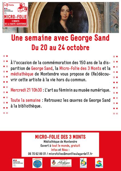 Une semaine avec George Sand