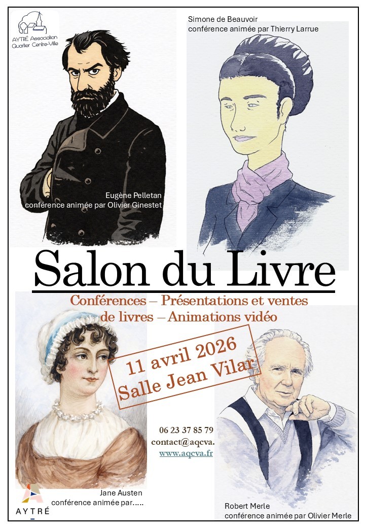 Salon - Salon du livre des auteurs du passé