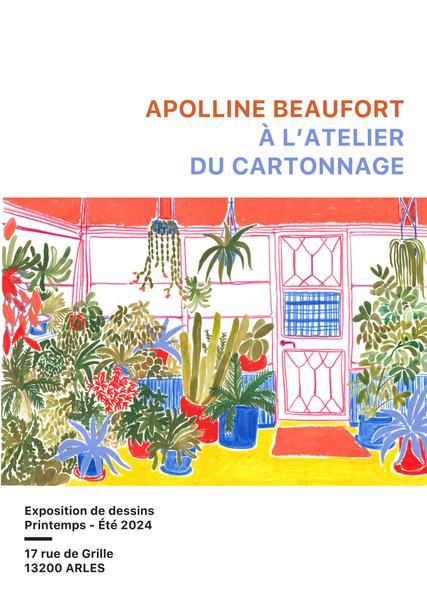 Expositions de dessins Printemps - Eté 2024 - Apolline Beaufort