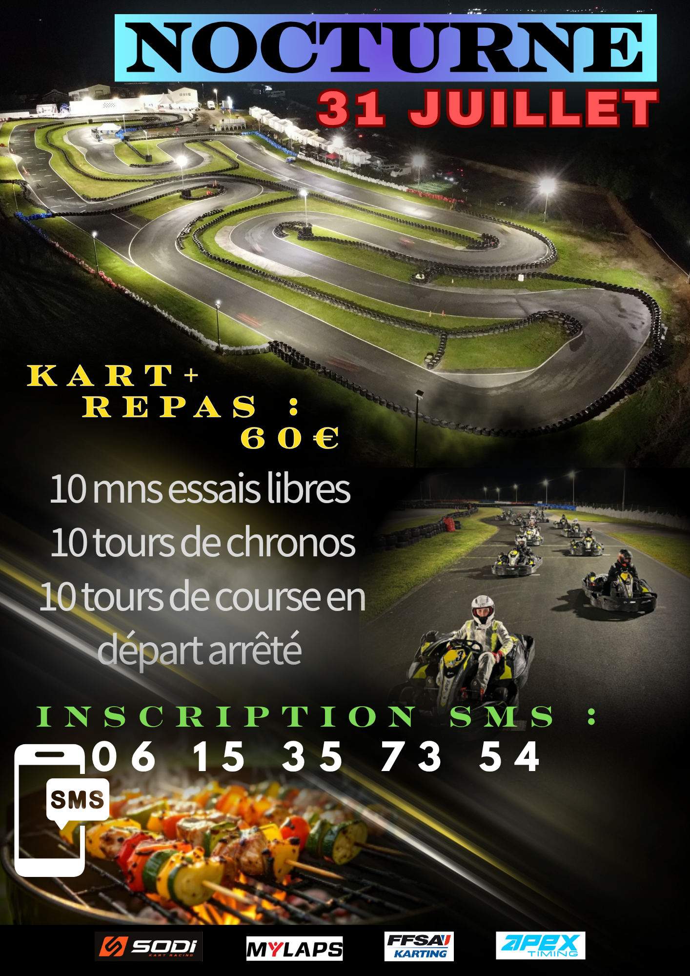 Nocturne amateur du 31 juillet