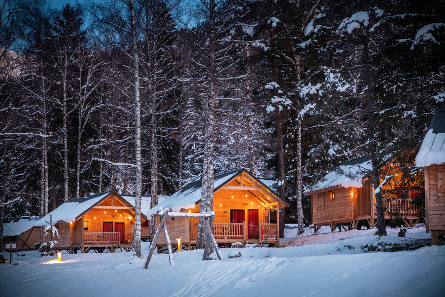 Les Chalets Huttopia de Bozel