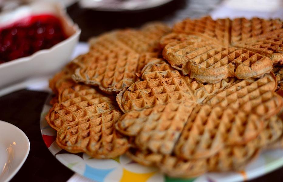 Atelier gaufre à la farine de pois chiche_La Mure-Argens