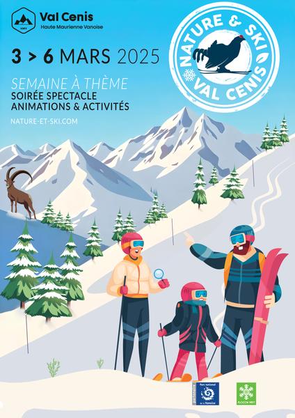 Nature et Ski à Val Cenis Du 3 au 6 mars 2025