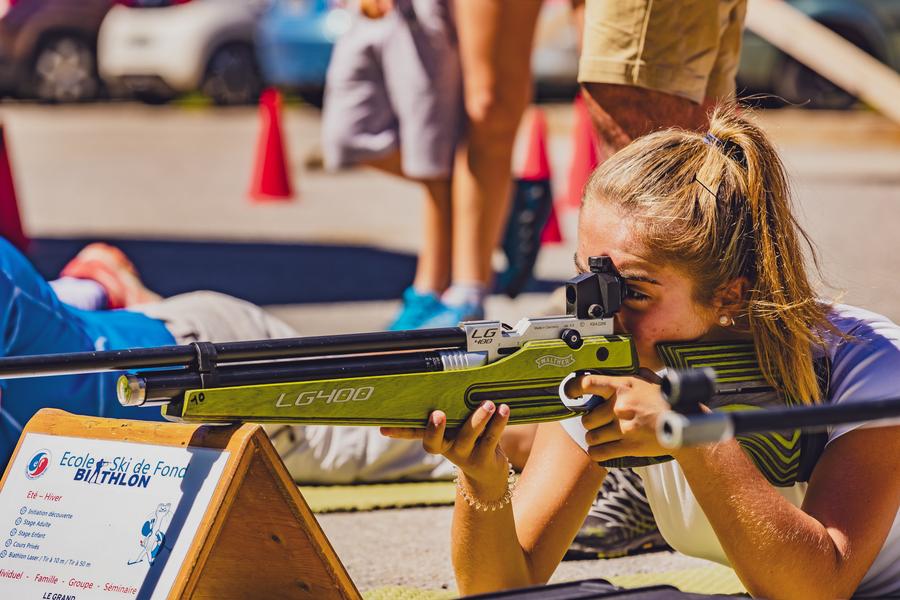 Tir biathlon