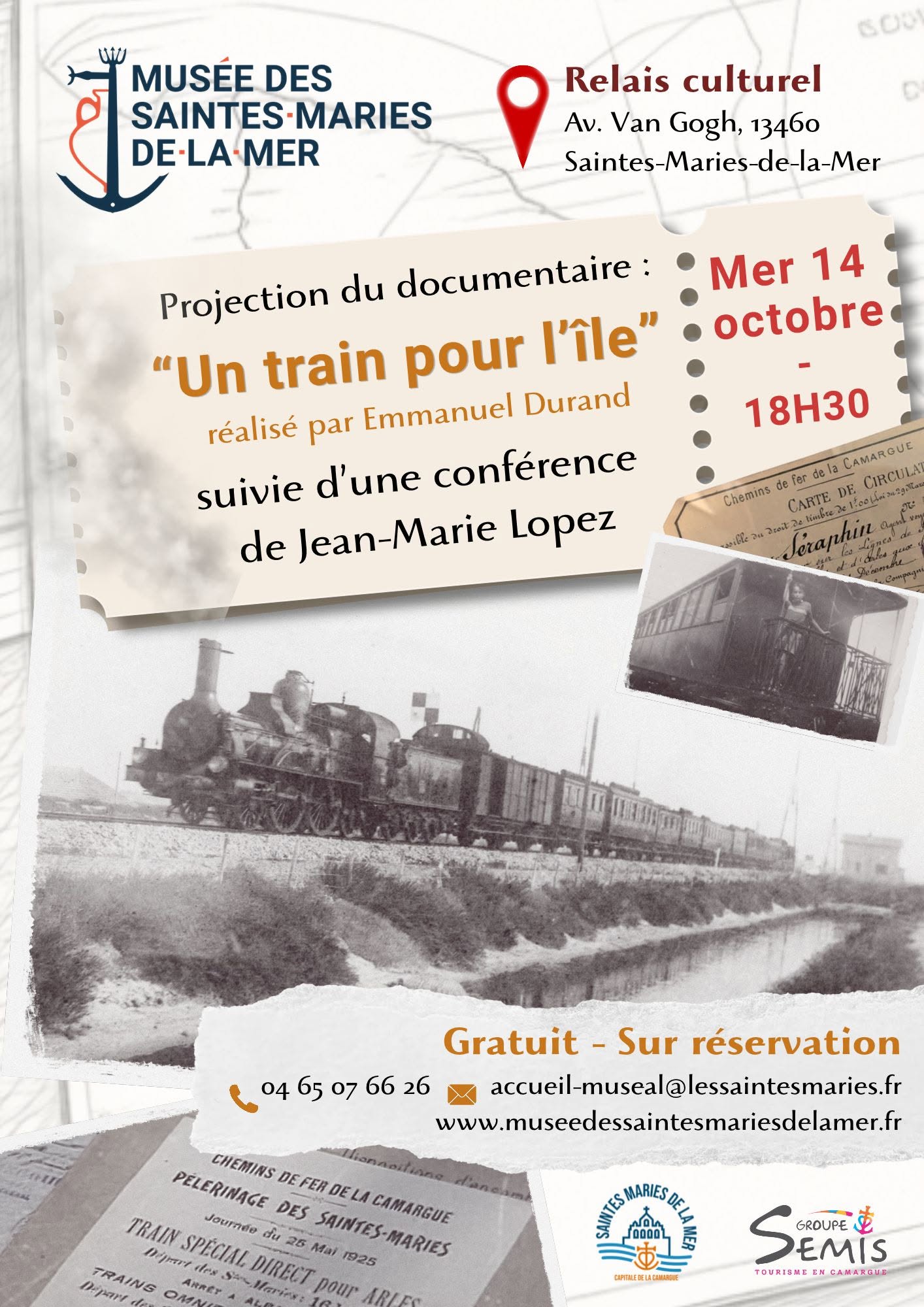 Conférence « Le Petit Train de Camargue »