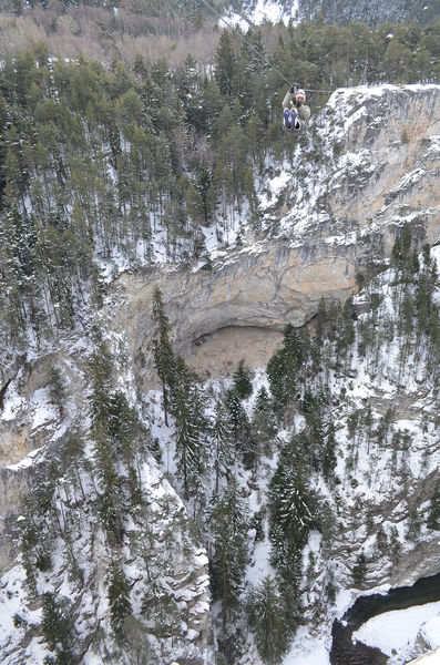 Parcours aventure du Diable Hiver