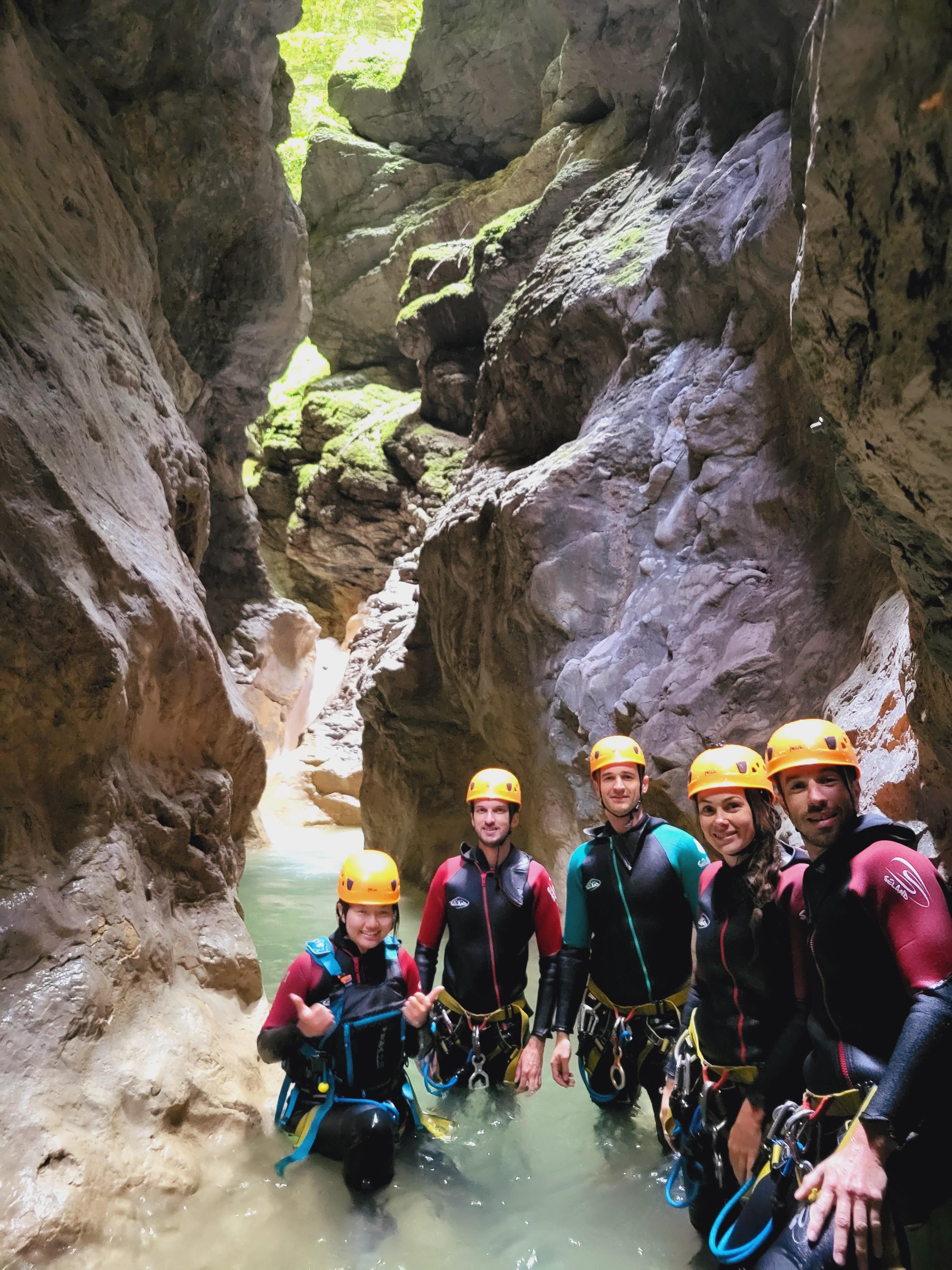 Canyoning Infernet avec Terra Nova