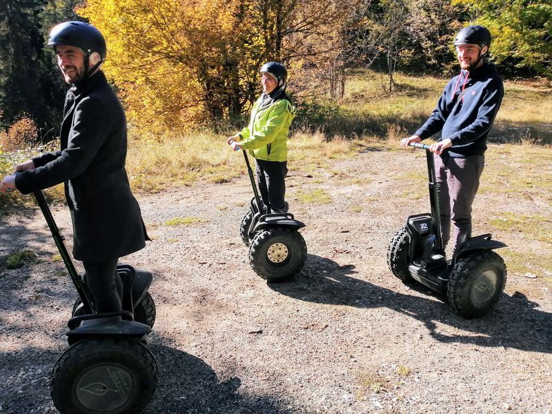 randonnée segway la Féclaz